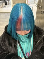 ラック 表参道(LUCK) デザインカラー/ブルー/推しカラー/ピンク