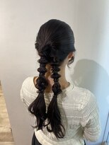 ゼスト 中野店(ZEST) 【ZEST中野/ココミ】 編みおろしツインアレンジ!