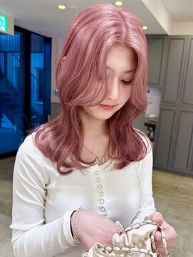 ノエ 心斎橋(Noe) 【noe心斎橋LIRA】春イメチェン/ピンクベージュ/ダブルカラー