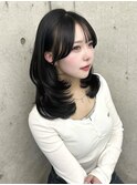 ダークグレージュ/ミディアムレイヤー