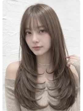 ウィールール 手稲店(WE RULE) 小顔見せくびれレイヤー×シースルーバング