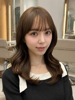 アフロートリノ(AFLOAT Leino) ●上品2way前髪顔まわりのレイヤーカット♪韓国風/20/30代