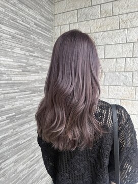 ルシード スタイル リコット(Lucido Style Ricotto) ラベンダーグレージュケアブリーチダブルカラー大人女性上品