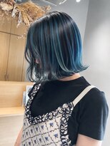 アヴァンス 京橋店(AVANCE)&nbsp;京橋/ブルー/ダークパープル/ナチュラルショート/ミルクブラウン