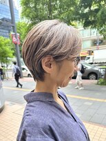 ニールラボー(NIELLE LA'BO) 40代/50代/60代/くびれショート/大人ショート/白髪ぼかし/白髪染