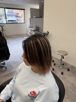 アイスプロドバイブルーム 木更津店(ice prod by bloom)&nbsp;ダークパープル/ナチュラルショート/ミルクブラウン/夏/木更津