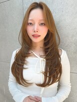 ロンドシトリン 四条烏丸(Lond citrine)&nbsp;【五島巨幹】ハッシュカット/グレージュ/縮毛矯正/前髪/顔周り