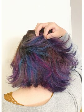 サロン マーニ(salon m ni) 派手髪インナーカラー