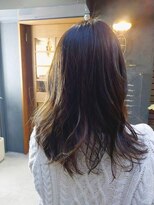 ウィーク 梅田(UiiC)&nbsp;軽やかレイヤーミディアム◆チェリーブラウン【uiicumedasachi】