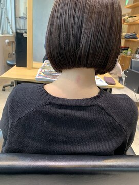 キチ(kichi.) [kichi.] ミニボブ×ショコラブラウン