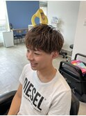 毛束感マッシュ