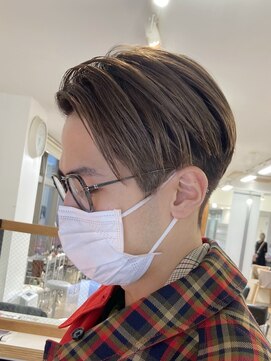 メンズヘアトーキョー(MEN'S HAIR TOKYO) ツーブロック/ストレート/アップバング