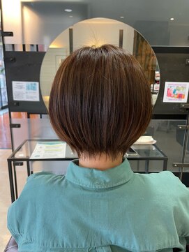 ノーム バイ アウラ(norm. by aura) 大人かわいい20代30代40代ショートボブ丸みショートj