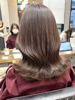 ザシー オモテサンドウ(The C)&nbsp;ラベンダーカラー　鎖骨ミディアム　20代30代40代