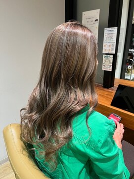 ブッシュ 水広店(BUSH) ハイライトくすみカラー