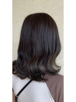 リュクスフォーヘアー アヴェダ(LUXE for hair AVEDA) くびれミディ×オリーブグレージュ