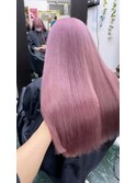 ピンクヘア ロング