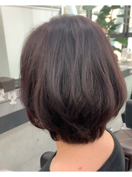 エンディアリング 東銀座(Endearing) 斜めバング/グレージュカラー/デザインカラー/眉毛/銀座/東銀座