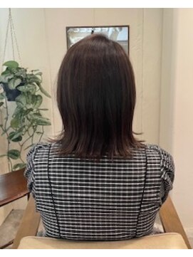 リコ ヘアー(Lico Hair) 【Lico Hair】外ハネ × ラベンダーベージュ