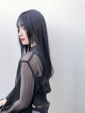 シツ(situ) ブルーブラックロング