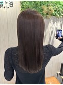 髪質改善サラサラプレミアム大人ガーリー韓国ロングAライン