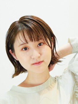 ヘアーアンドアイラッシュ ココアンジェ 福津店(CocoAnge) きれいめボブ外ハネVer.