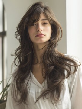 アルトリスト(Altruist Aging×HAIR&SPA) ★ダークアッシュ大人ガーリーボブ着物ミディアムレイヤーカット