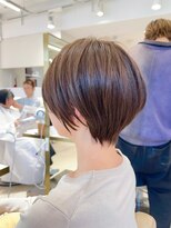 アンド ストーリーズ(&STORIES)&nbsp;ショートボブ髪型30代40代50代前髪あり前髪なし面長丸顔【倉田】