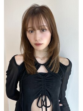 レミエ ダイカンヤマ(lemiie) ミディアムのナチュラルハイレイヤー