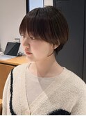 耳かけショート オレンジベージュ 【窪田】