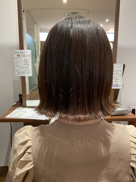 アミカ シーモール店(Amica) ワンレンボブ