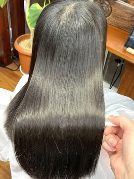 ハーシーバイアポロ 相模大野(HERSHE by apollo) 髪質改善縮毛矯正,レイヤー,縮毛矯正,白髪ぼかしハイライト.白髪