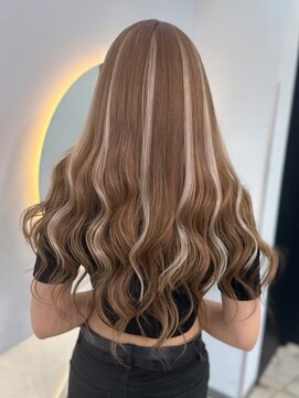 ラピス 福岡天神店(Lapis) ミルクティー/ミニウルフチェリーブラウンホワイトグレージュ