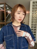 フィルムス 田町芝浦(FILMS) ミニウルフレイヤーカット顔周り前髪韓国ショートボブ/田町
