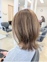 クレスト 時津店 ハイライトと白髪染め