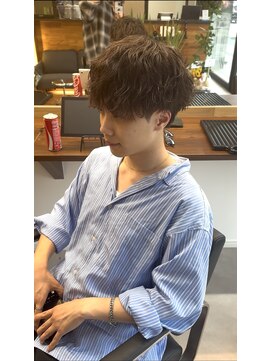 プレイング(Praying) 「ナチュラルが一番モテる。シャドウパーマでつくる好印象ヘア」