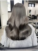 #ブリーチなしダブルカラー＃グレージュ＃ブラウン＃ベージュ