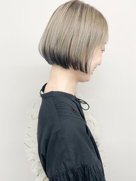 モリオ(morio) 【mori 浦和 又木】大人ハイトーンボブ