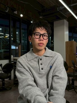 リッチブランドアンドコー(Rich Brand&Co) フェザーアップ バーバースタイル フェードカット メンズカット