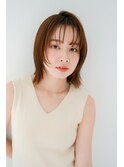 小顔効果抜群の顔周りレイヤー【桃山台/南千里/服部緑地】