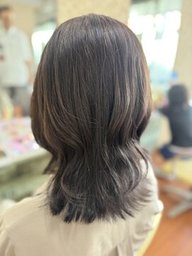 アークスヘアー 20代30代40代ストレートアッシュベージュ髪質改善大人ロング