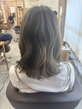 シャンティ 琴似店(Shanti) ワンブリーチのバレイヤージュ