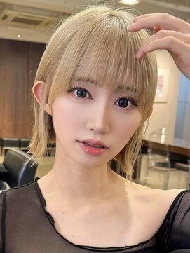 アビー(ABBEY3) 切りっぱなしボブレイヤーボブ大人ボブパツっとボブラインボブ