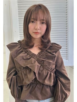 オーロ 西宮店(ORO) ふんわりミディアムレイヤー♪