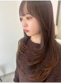 レイヤー／韓国ヘア／髪質改善／10代20代30代