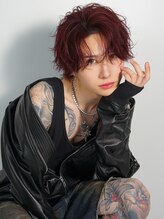 《*ニュアンスパーマ×ツイストスパイラルパーマ*》の手軽スタイル［渋谷/メンズパーマ/メンズ/眉毛］