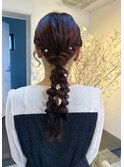 お呼ばれヘアセット