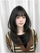 アマトウキョウスマートサロン(AMA TOKYO×Smart Salon)&nbsp;韓国スタイル/ナチュラルくびれヘア_くびれ巻き_レイヤーカット