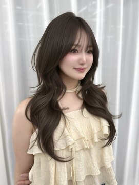 アマトウキョウスマートサロン(AMA TOKYO×Smart Salon) 韓国スタイル/ナチュラルくびれヘア_くびれ巻き_レイヤーカット