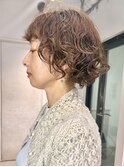 ショートボブ/ボブパーマ/外国人風パーマ